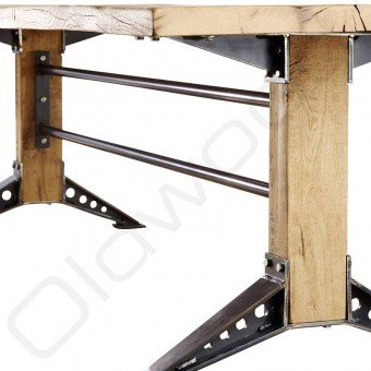 Robuuste tafels - Oud eiken tafel Graz