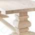 Robuuste houten tafels - Kloostertafel Parijs