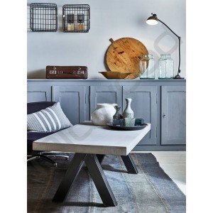 Salontafel met beton look Salontafel met beton look